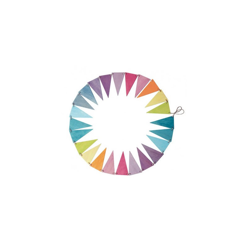 Grimms slingers regenboogkleuren