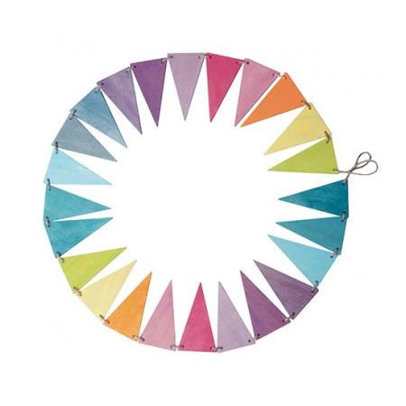 Grimms slingers regenboogkleuren