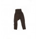 Cosilana broekje 70% wol 30% zijde met omslag om te vouwen tot maillot, bruin (71018)
