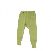 Cosilana babybroek 70% wol en 30% zijde groen effen