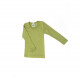 Cosilana long sleeve shirt 70% wool 30% silk green  (71233)