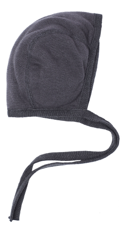 Reiff terry wool silk bonnet grey