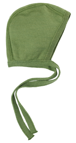Reiff terry wool silk bonnet green
