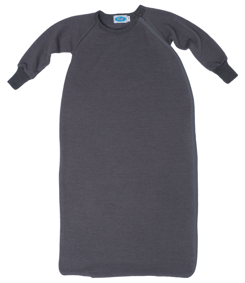 Reiff wool silk terry sleeping bag  grey