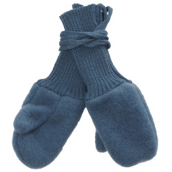 Reiff woolfleece mittens blue