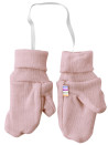 Joha old pink mittens with thumb 100% wool