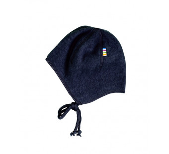 Joha  woolfleece bonnet navy (97974)
