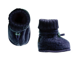 Joha wolfleece booties navy (97978)