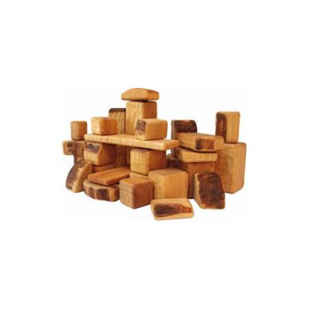 Bikeho set of 60 wooden blocks (3042)