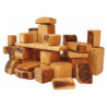 Bikeho set of 60 wooden blocks (3042)