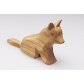Predan houten staande hond