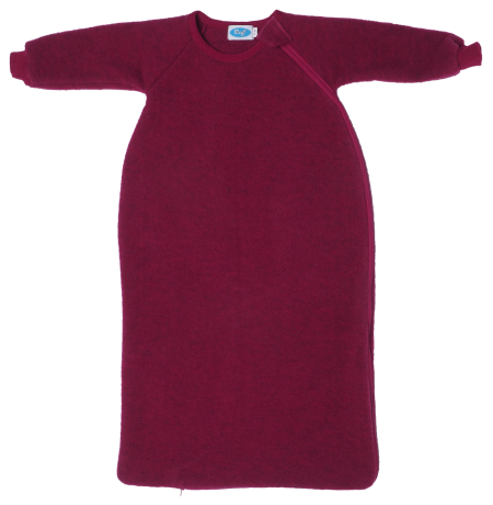 reiff slaapzak van Wolfleece met mouwen beere