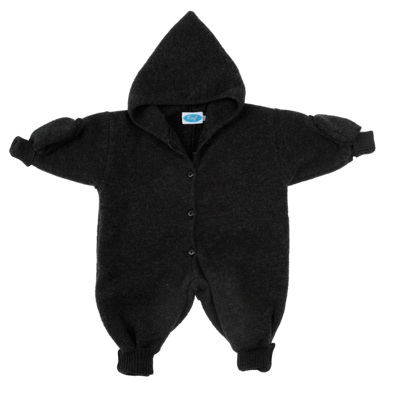 Reif merino woolfleece overall antracite