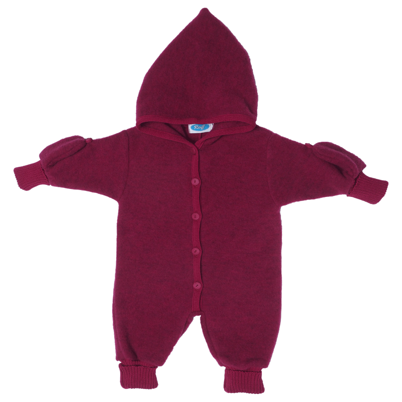 Reif merino woolfleece overall antracite