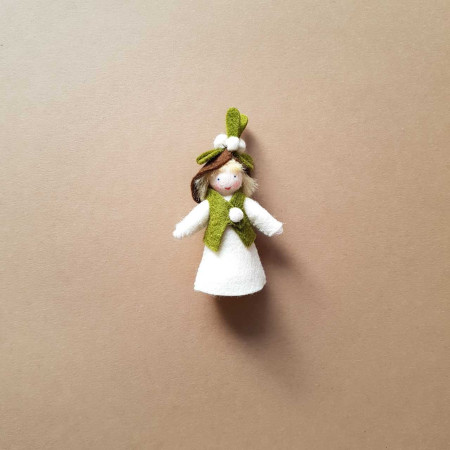 Seasonal doll Missle Toe girl