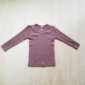 Cosilana longsleeve katoen/wol/zijde bruin (91233)