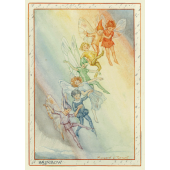 postal card Rainbow fairies (Margareth Tarrant)