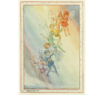 postal card Rainbow fairies (Margareth Tarrant)