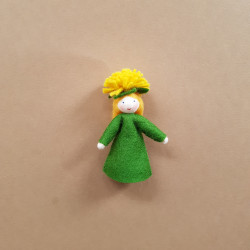 Seasonal doll dandelion