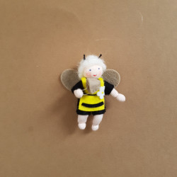 vilten poppetje zwarte bij