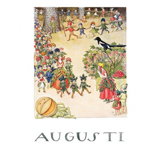 Poster August (Elsa Beskow)