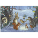 Postkaart Christmas Carols (Molly Brett) 187