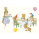 Postcard Rabbit Birthday party  (Molly Brett)