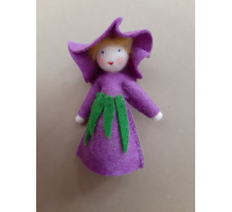 Seasonal doll Purple Morning Glory