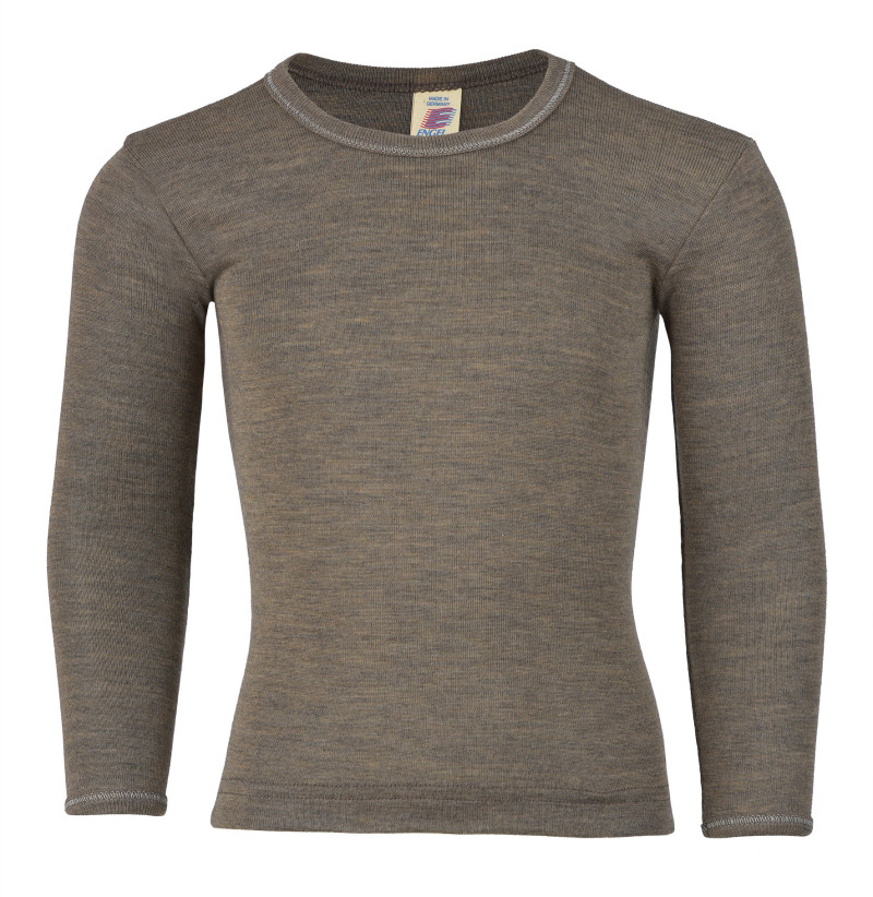 Engel wol zijde longsleeve Orchid