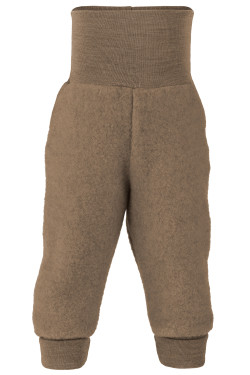 Engel woolfleece pants Walnut Melange