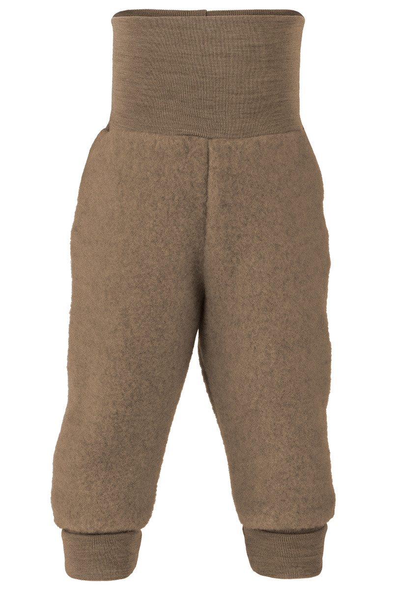 Engel woolfleece pants Walnut Melange