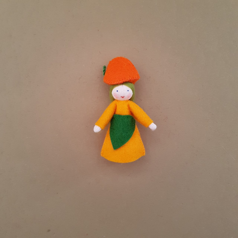 vilten poppetje lantaarn meisje