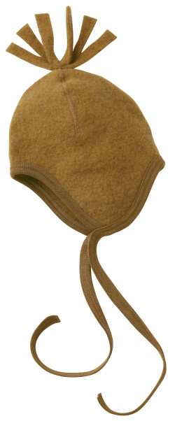 Engel woolfleece hat saffron