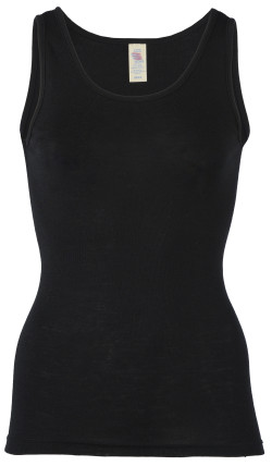 Engel wool silk sleeveless shirt soft grey