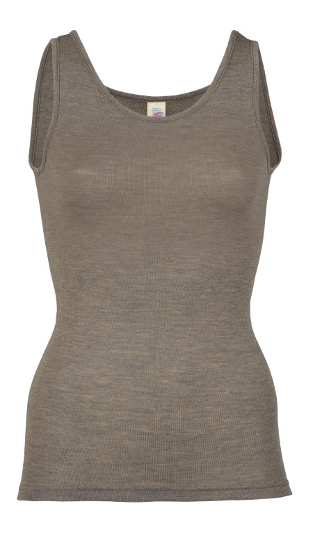 Engel wool silk sleeveless shirt Atlantic