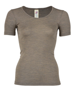 Engel wool silk short sleeved shirt atlantic