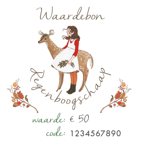 Coupon with a value of  €50 (digital)