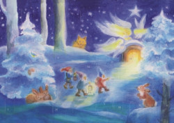 Adventskalender small Weihnachten mit den  Zwerge  (Dorothea Schmidt)