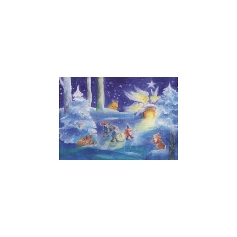 Adventskalender small Weihnachten mit den  Zwerge  (Dorothea Schmidt)