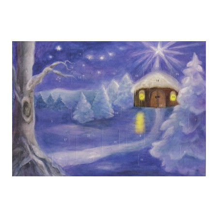 Adventskalender large Auf dem Weg zu Kribbe  (Dorothea Schmidt)