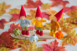 Drie kabouterlichtjes  (Atelier Pippilotta)