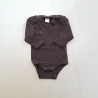 Lilano wool silk body brown