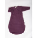 Lilano brushed woolen sleeping bag purple