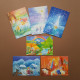 Set of 15 cards made by Dorothea Schmidt