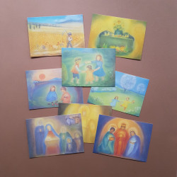 Set van 12 maandkaarten  Elsasser