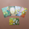 Set of 5 postal cards angels