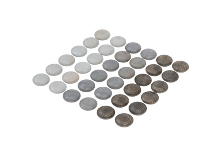 Grapat set mini mandala stenen grijs (20-219)