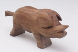 Predan wooden swine