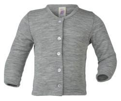 Engel wool silk cardigan light grey