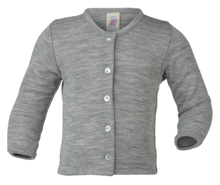 Engel wool silk cardigan light grey